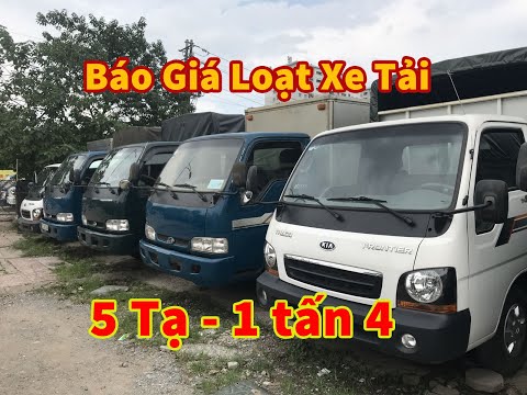 Video Báo Giá Dàn Xe Tải 7 Tạ đến 1,4 Tấn Mới Về SALON |... - youtube