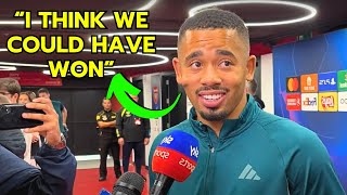 Gabriel Jesus Talks About Manchester City's Match