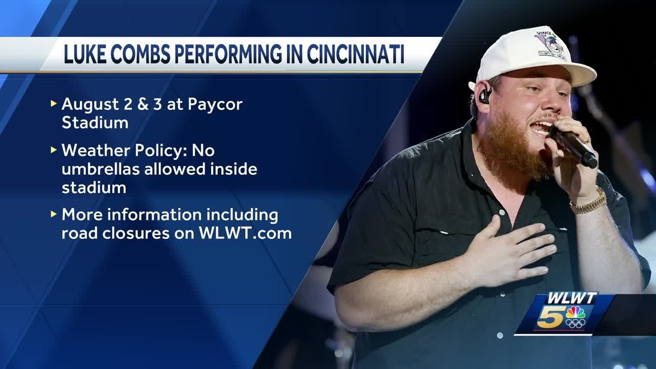 Luke Combs in Cincinnati this weekend - YouTube