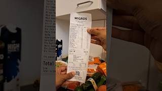 100 CHF at Migros Zürich.