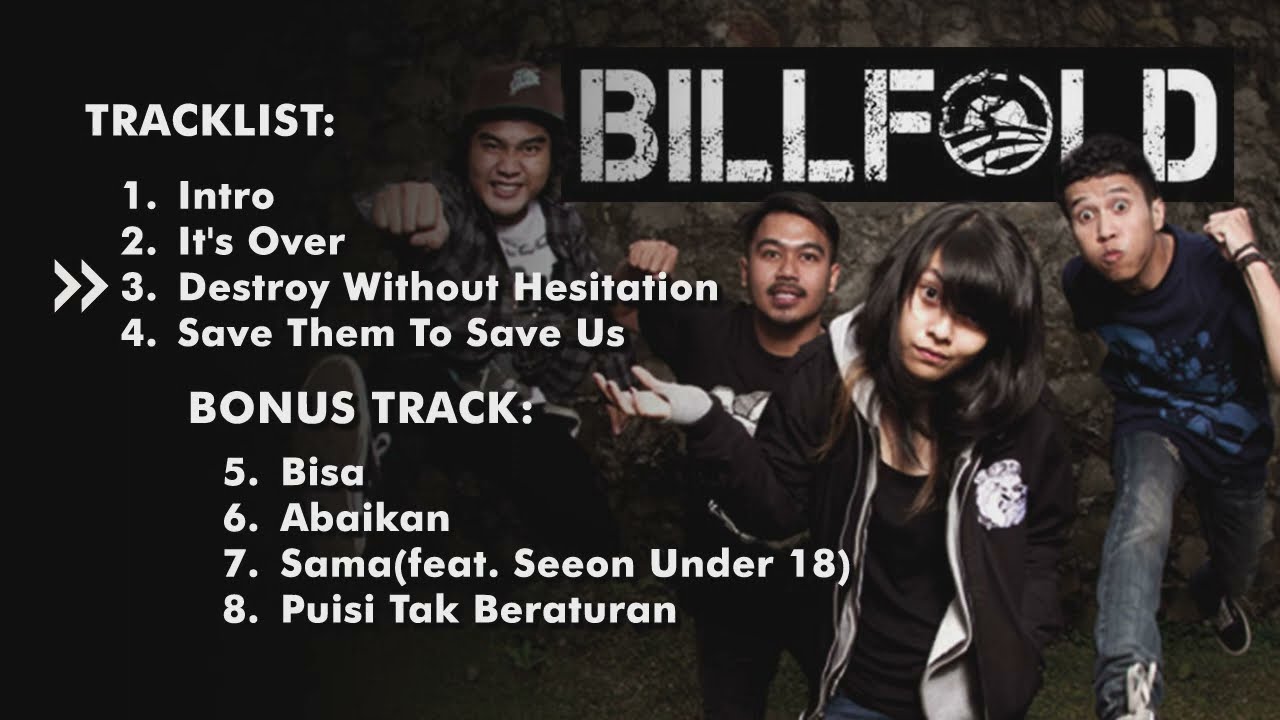 BILLFOLD ALBUM PERTAMA | SUBSTITUTE EP | FORMASI PERTAMA