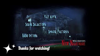 Nightmare On Elm Street Dream Collection Dvd Menus Compilation