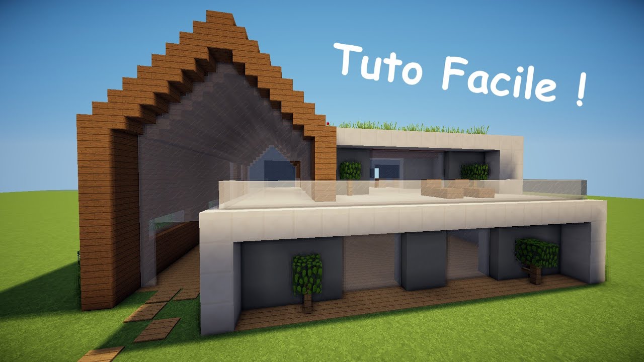 TUTO #38 | COMMENT FAIRE UNE BELLE MAISON MODERNE ? - YouTube