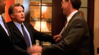 West Wing - Bartlett mocks Hoynes