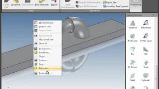 Setting the Spin Angle Parameter in IRONCAD Wealth