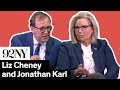 Liz cheney in conversation with jonathan karl  oath and honor a memoir and a warning