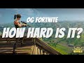 How hard is it to get a win in OG Fortnite in 2024?