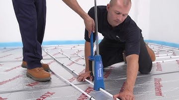 Installing the JG Underfloor Staple System