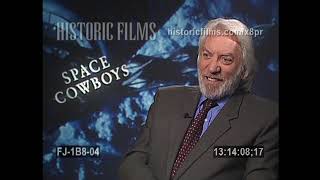 Space Cowboys Donald Sutherland Interview Press Junket (2000)