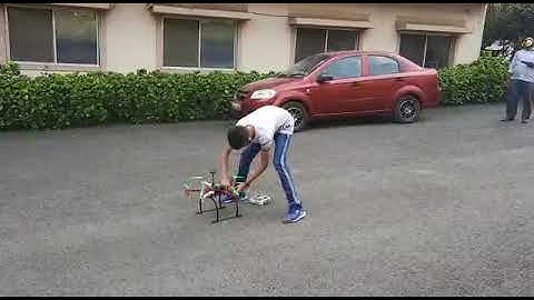 DJI NAZA M Lite Hexacopter F550 First Flight Test with DJI TELLO