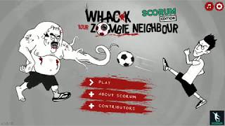 Whack Your Zombie Neighbour: Scorum Edition (by Netcreeper Games) - Android / iOS Gameplay screenshot 2