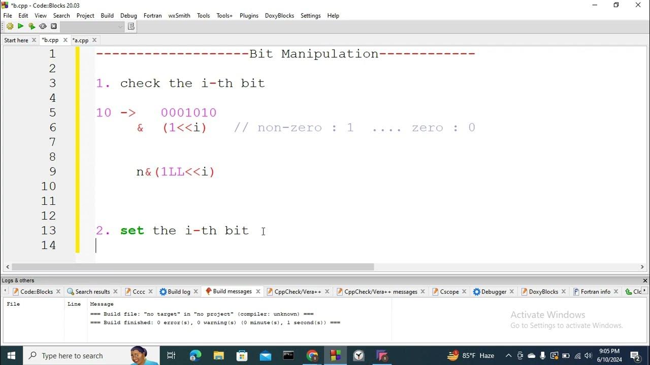 bit manipulation ||A topic for competitive programming - YouTube