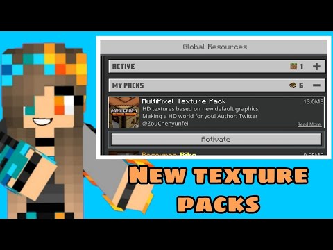 Video: Paano Mag-install Ng Mga Texture Para Sa Minecrafte