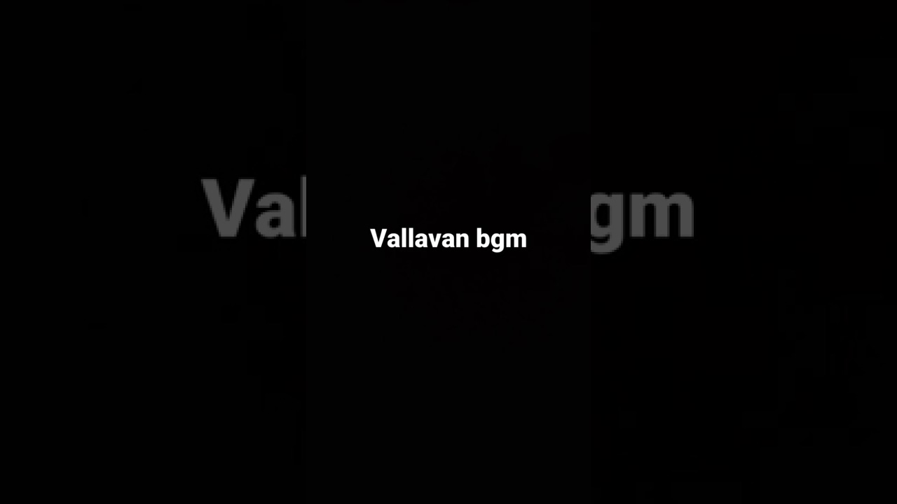 Yammadi Aathadi Song bgm | Vallavan Movie | Bgm Shorts |