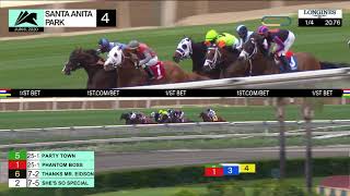 She's So Special wins Race 4 on Saturday June 6, 2020 at Santa Anita Park.