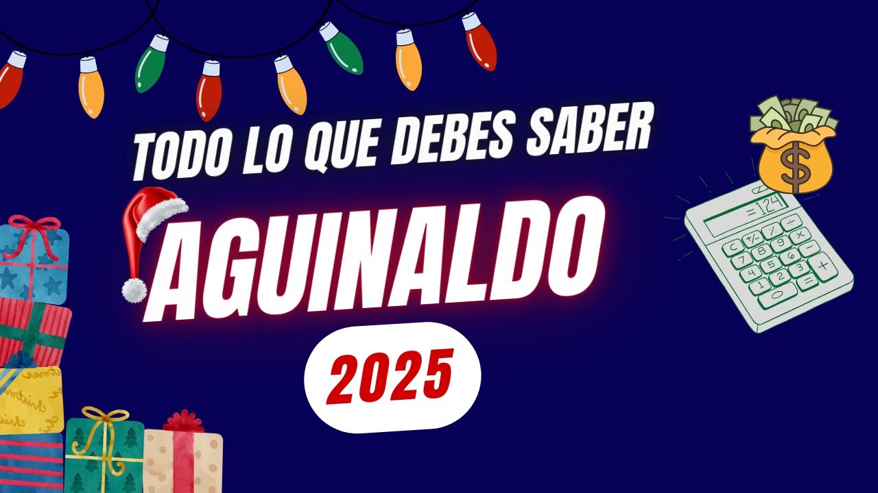CÓMO CALCULAR EL AGUINALDO 2024 Y CUÁNDO SE PAGA? - YouTube