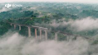 Where Mist, Mountains, and Motion Meet ☁️ DJI Inspire 3