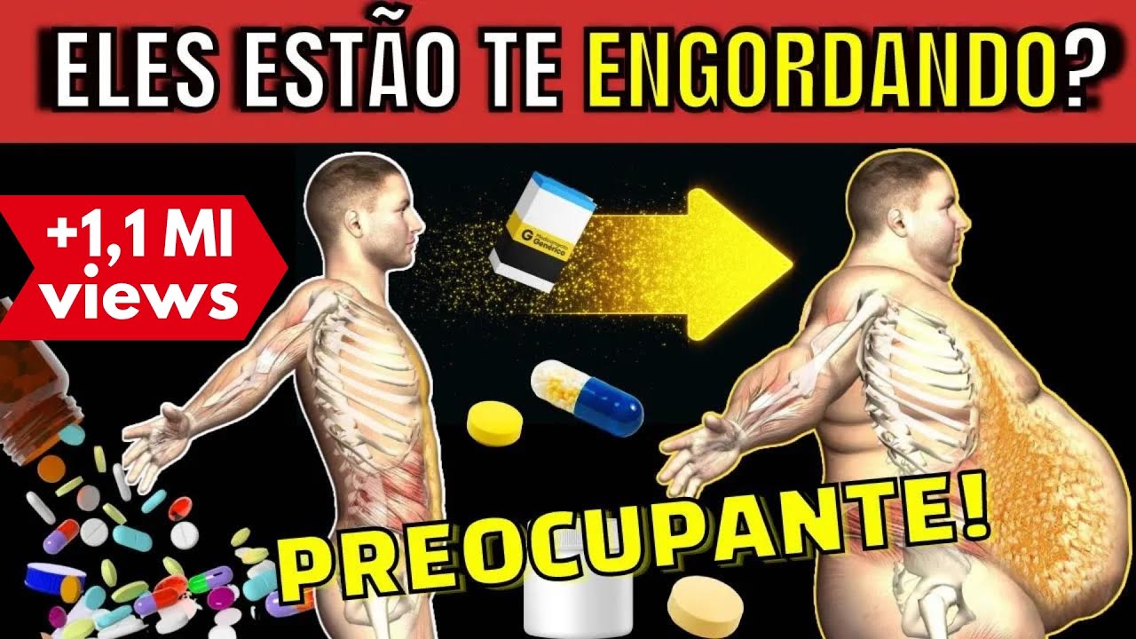 10 REMÉDIOS COMUNS QUE PODEM ESTAR FAZENDO VOCÊ GANHAR PESO (e como não engordar ainda mais)