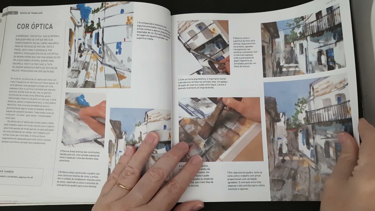 Livro Manual de Técnicas de Pintura