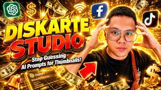 Diskarte Studio: Stop Guessing AI Prompts for Thumbnails!