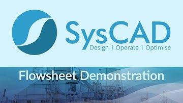 Building a Simple SysCAD Flowsheet