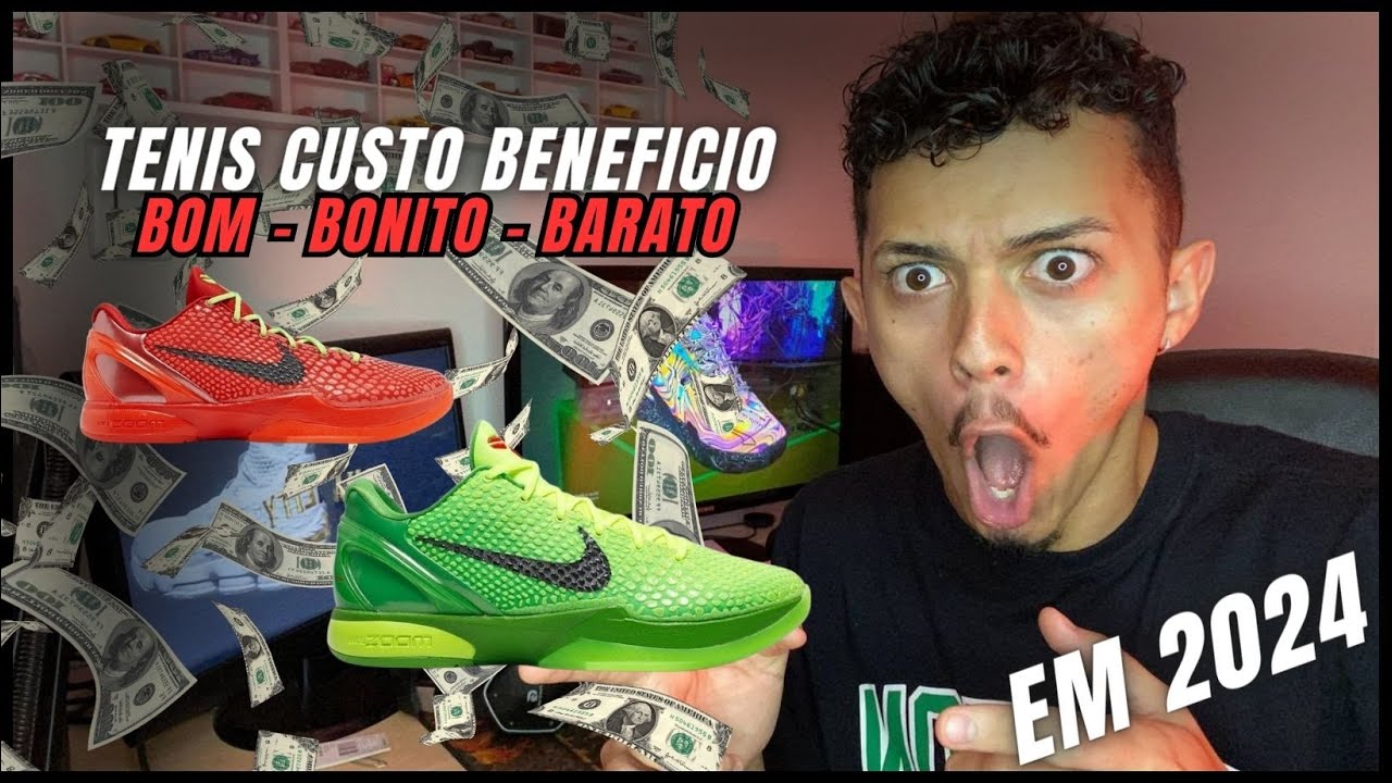 TENIS DE BASQUETE CUSTO BENEFICIO EM 2024 - LISTA 10 - YouTube