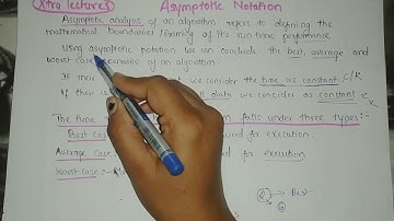 Asymptotic notation in hindi | Asymptotic analysis of an algorithm | data structure unit 1