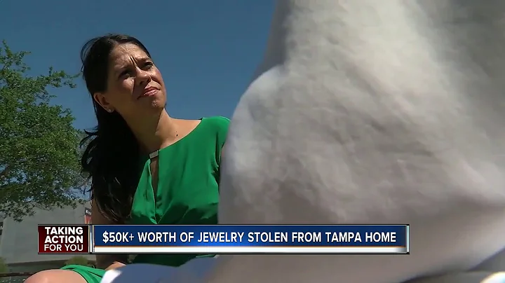 Woman missing more than $50k of jewelry from Tampa home after burglary