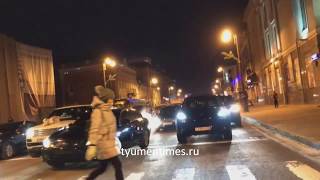 Свадебный кортеж Тюмень 16-12-2017 Свадебный кортеж Тюмень 16-12-2017