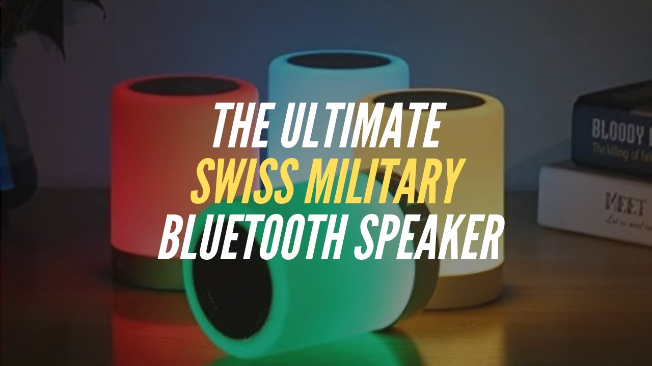 Ep10 The Ultimate Swiss Military Bluetooth Speaker YouTube