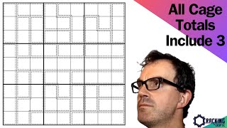 Every Sudoku Cage Sums To X3 or 3X or 33!!