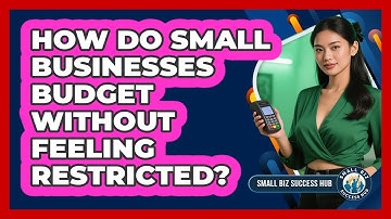 How Do Small Businesses Budget Without Feeling Restricted? - Small Biz Success Hub
