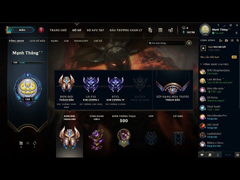 1 Champ kled - cày 10 game đầu rank bk nha anh em
