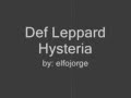 def leppard hysteria subtitulado en español