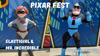 Meeting Elastigirl & Mr. Incredible | Pixar Fest 2024