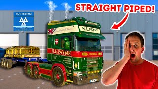 Taking A FULLY CUSTOMISED Truck For MOT | My Truck Build *BIG* Update | #truckertim