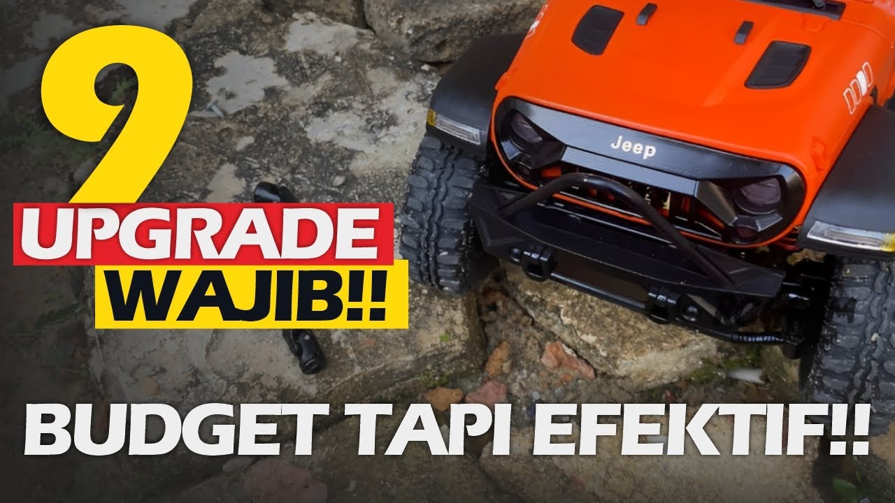 9 Upgrade Terbaik Tapi Murah! RC MN128 Jeep Rubicon