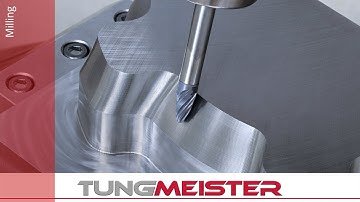 Barrel-shaped milling heads for 3D profiling in 5-axis machines / TungMeister