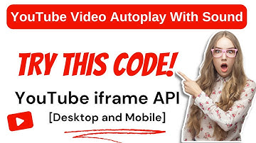 YouTube Video Autoplay With Sound Embeded Code | Step to Enable Autoplay YT Videos