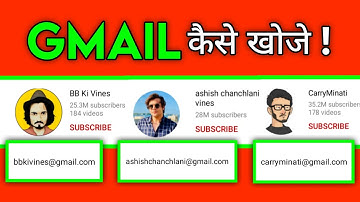 how to find youtube channel email id | Channel Email ID Kaise Pata Kare