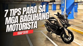 7 Tips for Motorcycle Riders! Tips Para mas Maging Safe sa Daan! | Xmax 300