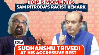 BJP’s Sudhanshu Trivedi’s fierce attack on Congress over Sam Pitroda’s racial slur