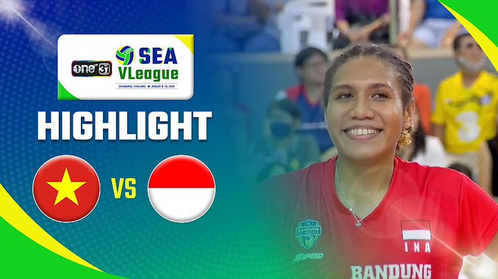 Highlight SEA VLeague 2023 Vietnam VS Indonesia 3 - 0 | Moji
