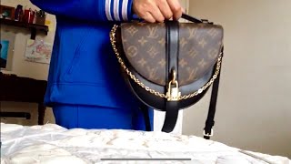 Louis Vuitton Monogram Reverse Canvas Chantilly Lock Bag M43590 Noir #louis  #vuitton #chantilly #lock #bag #M43590 #lv m43590 #…