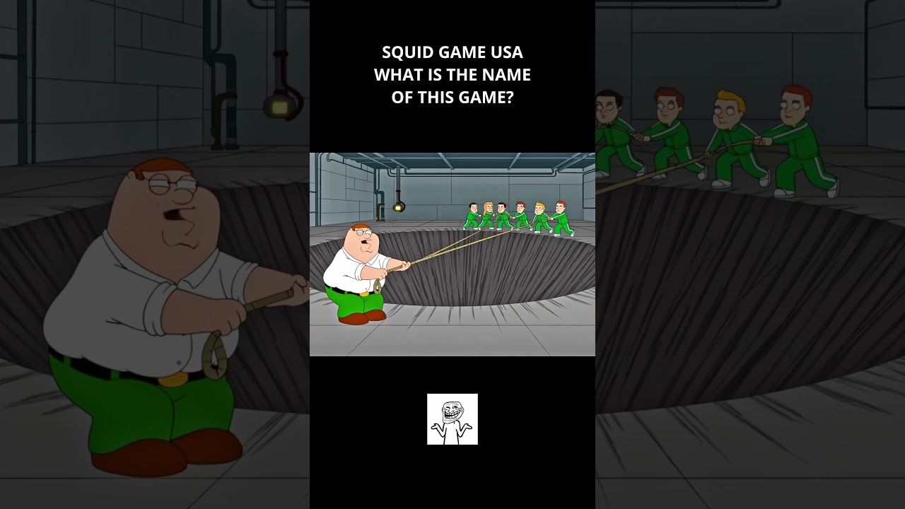 SQUID GAME FAMILY GUY NAME THE Squidgame Netflix Funny