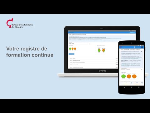 Tutoriel - Registre de formation continue (ODQ)