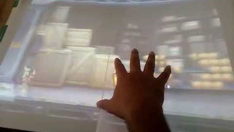 multitouch table at work