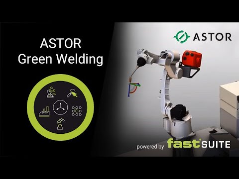 ASTOR Green robot welding programming