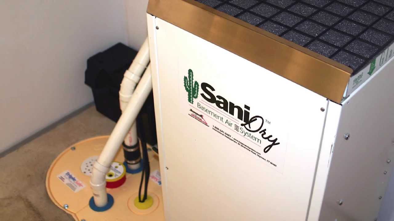 Taking Care Of Basement Humidity SaniDry Dehumidifier Ask The