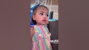 Oh my God, such a beautiful and calm child #babylily #ranaimamalika #rans #raffinagita